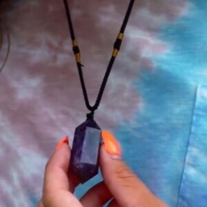 Mindful Souls Amethyst Crystal Necklace